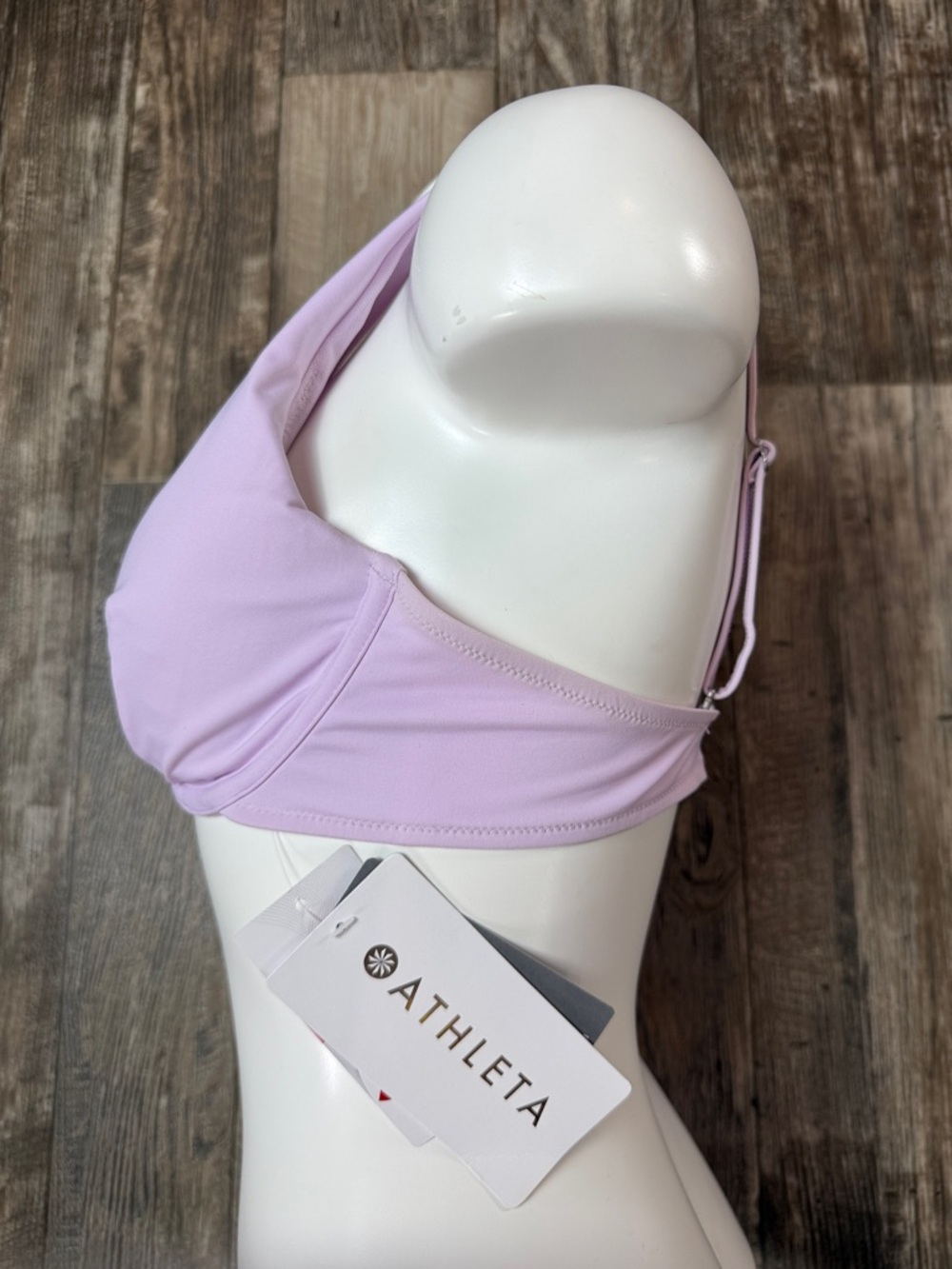 Athleta Lilac Plunge One-Piece Swim - Soft Lavender, 36B/C - Picture 4 of 9